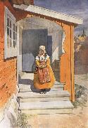 Carl Larsson Anne Sweden oil painting artist